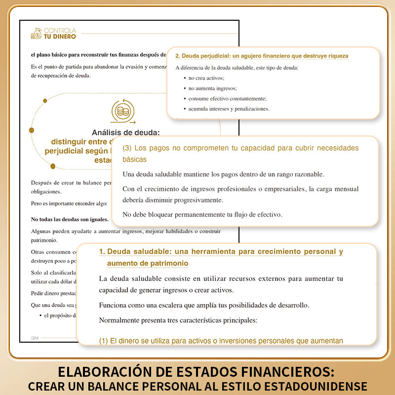 Controla tu dinero: A Personal Finance Guide (Spanish Edition)