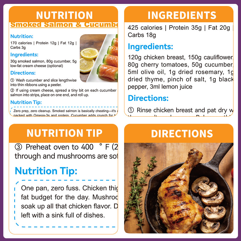 Light & Lean in 30 Days: A High-Protein, Low-Carb Meal Plan