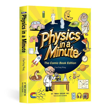 Physics in a Minute: A Comic Book Guide to Gravity, Magnets & More